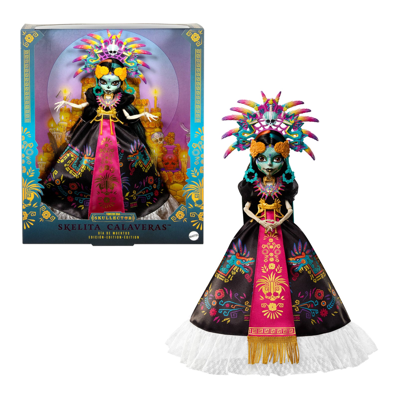 Monster High Skelita Calaveras Día de Muertos Doll