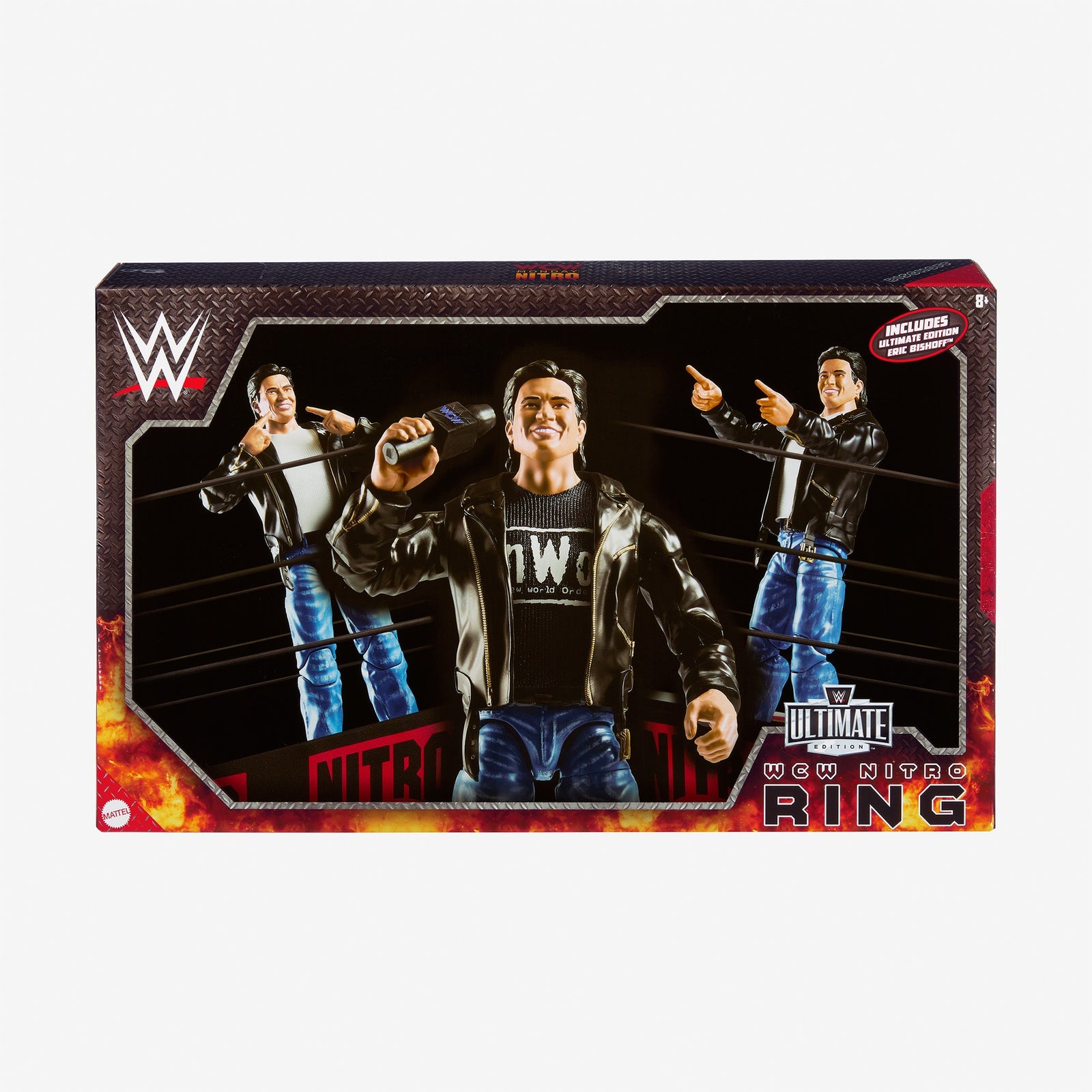 WWE Ultimate Edition WCW Monday Nitro Ring w/ Eric Bischoff