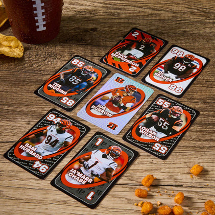 UNO Fandom NFL Cincinnati Bengals Game Deck