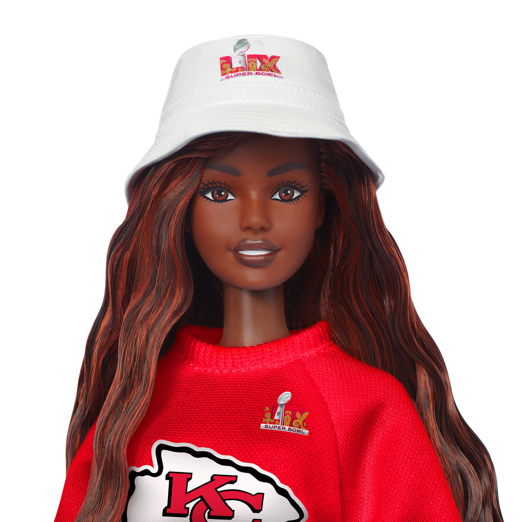 super bowl chiefs barbie