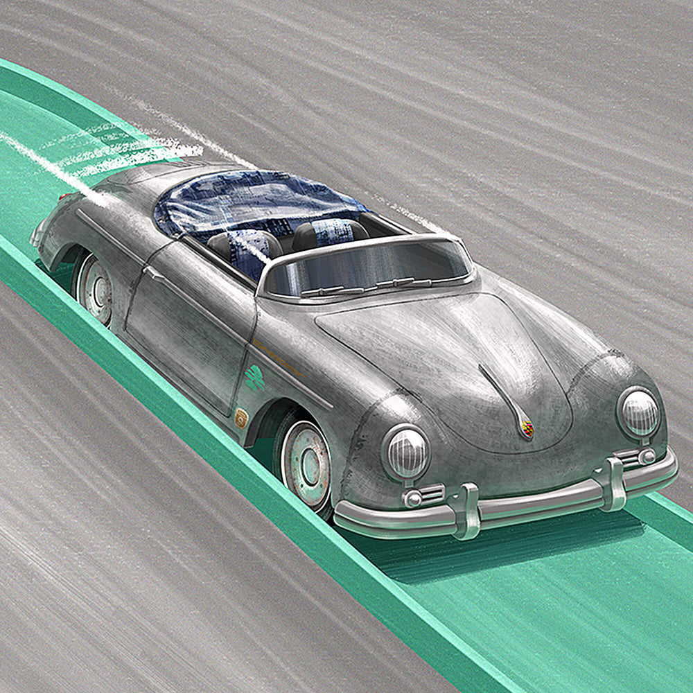 Hot Wheels x Daniel Arsham Legends Archive Lap 2 Poster – Mattel