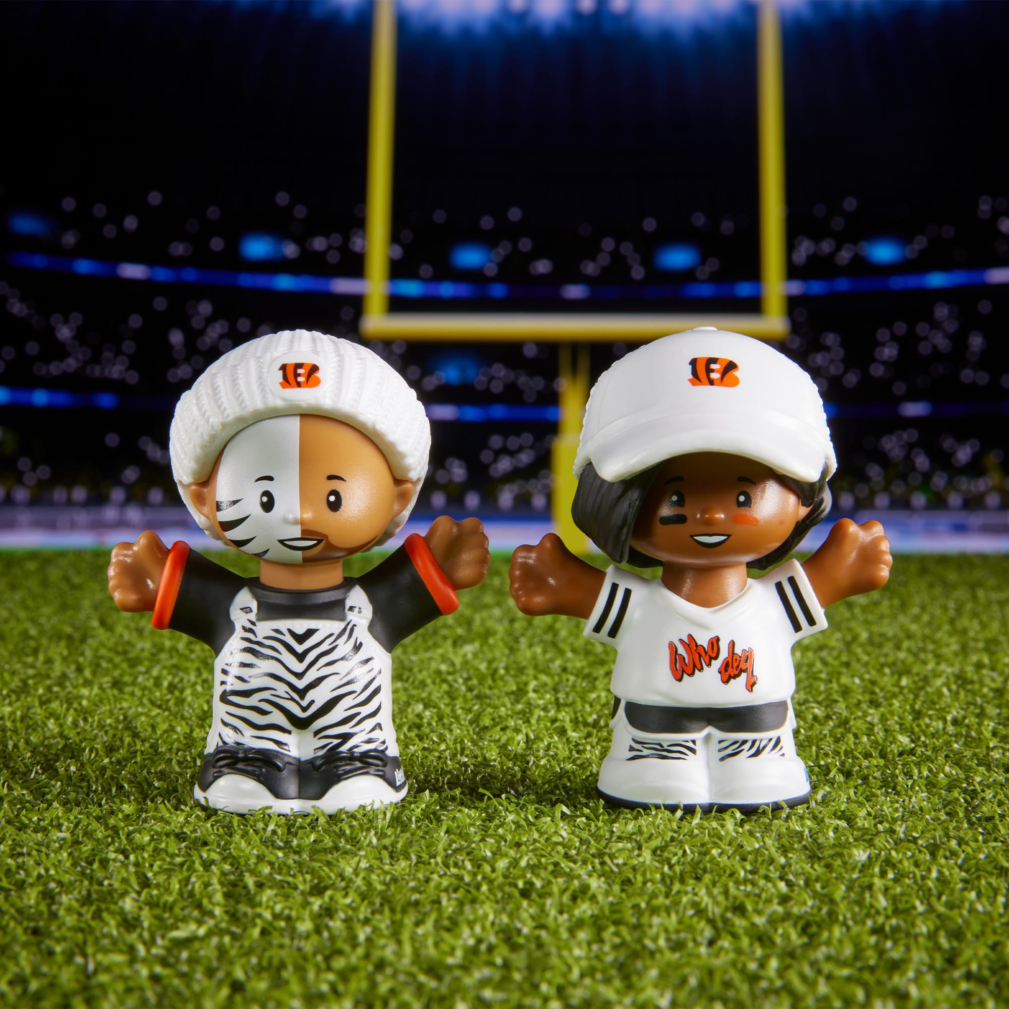 Little People Collector Cincinnati Bengals Alternate Jersey Figure Set