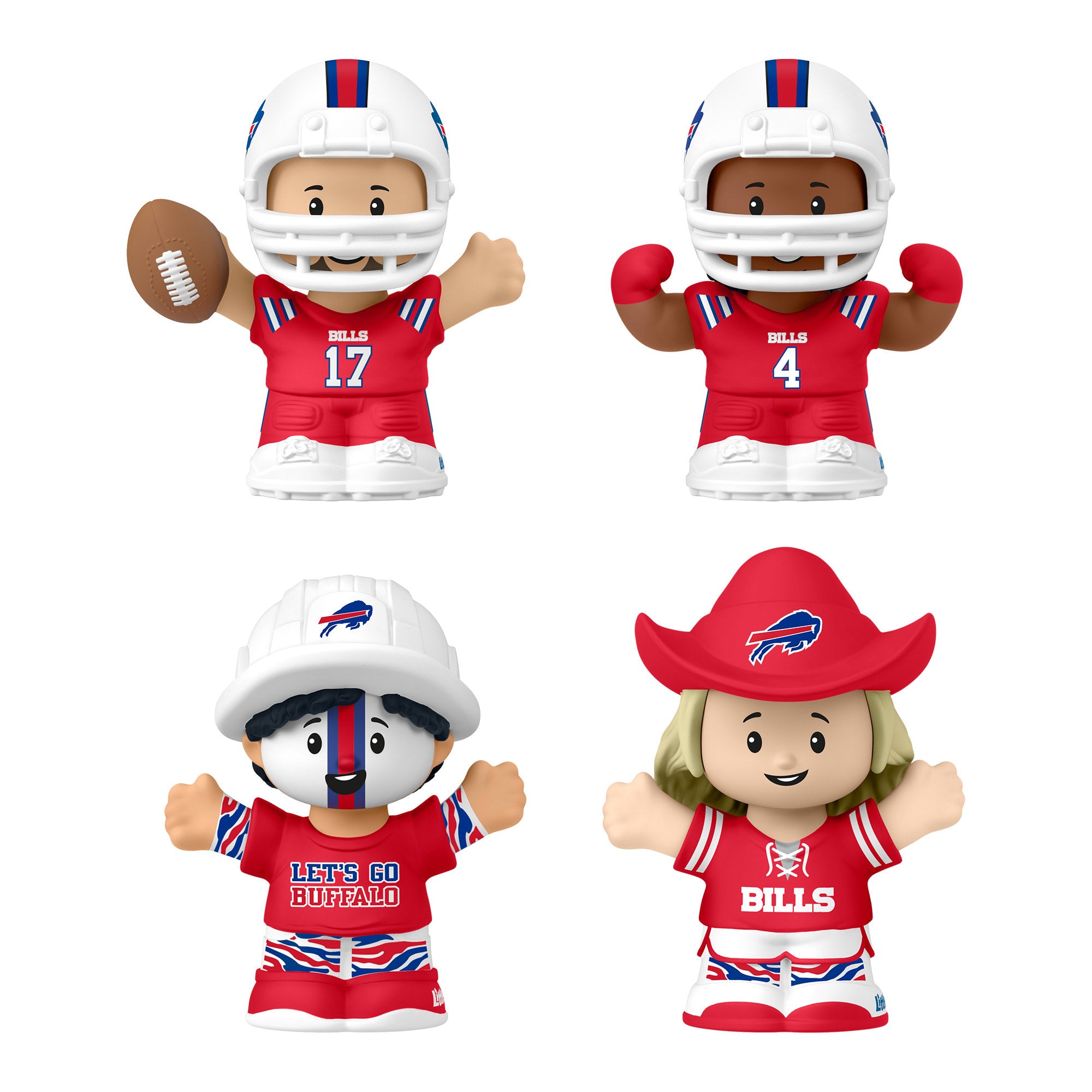 Little People Buffalo Bills Alternate Jersey Set Mattel Creations