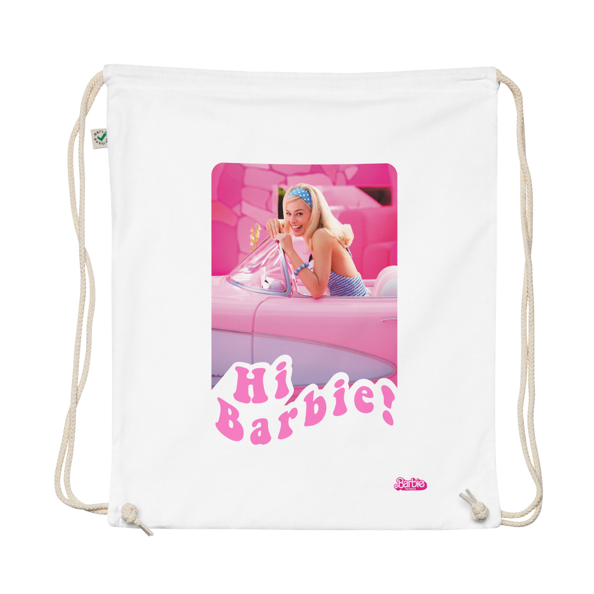 Barbie top drawstring bag