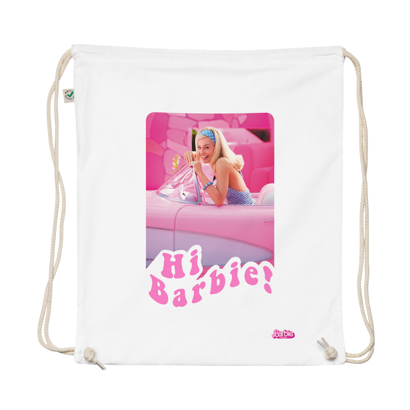 Hi Barbie Drawstring Bag – Barbie The Movie
