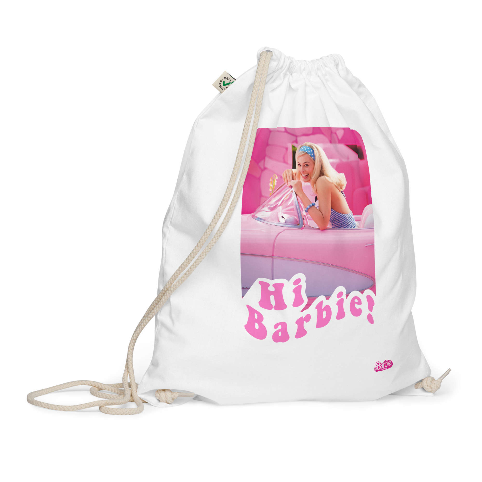 Hi Barbie Drawstring Bag – Barbie The Movie