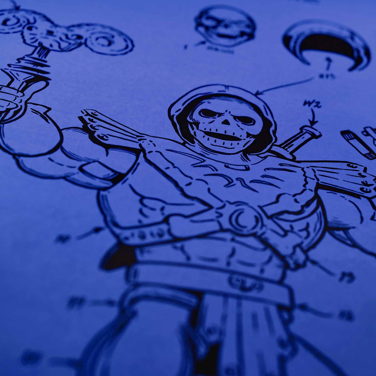 Art of Engineering Skeletor Print