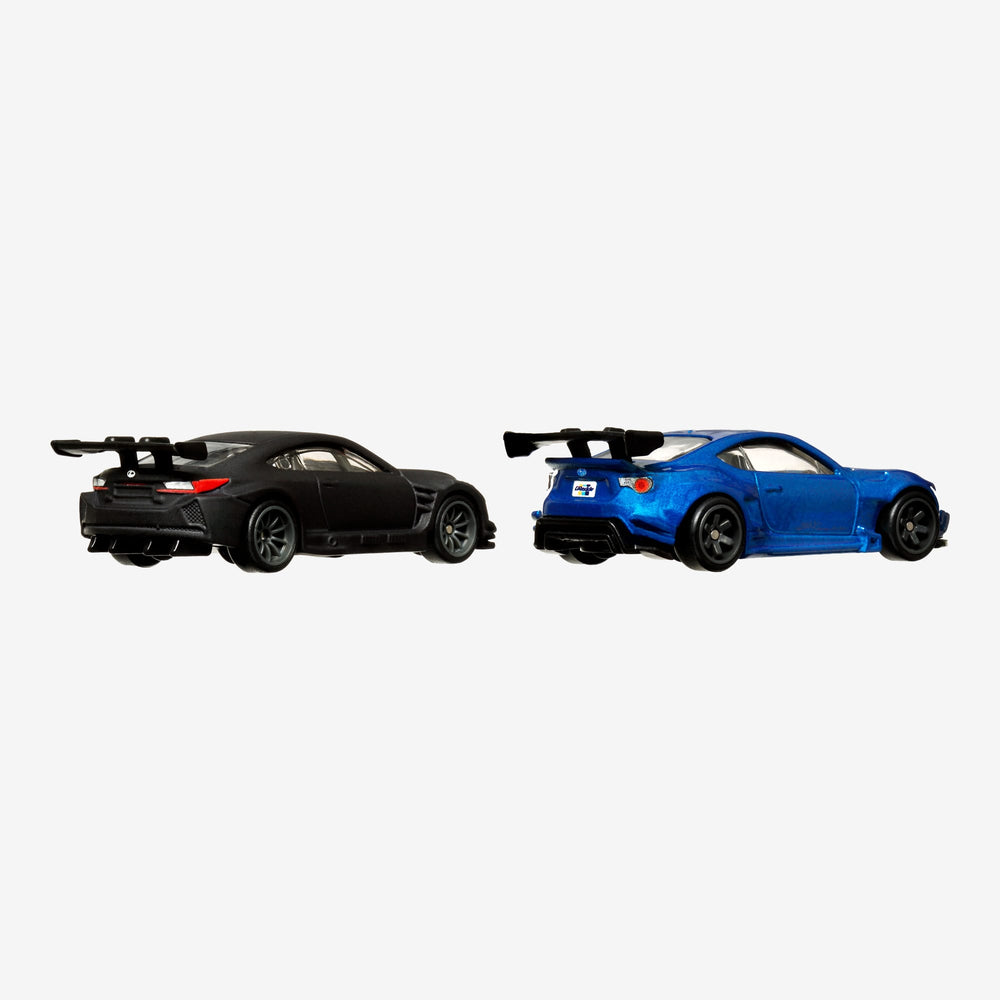 Hot Wheels Premium Car Culture 2-Pack – Lexus + Subaru 