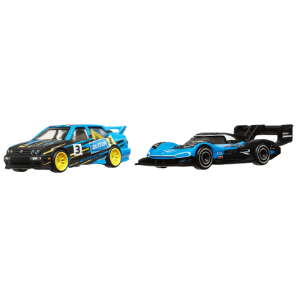 Hot Wheels Premium Car Culture 2-Pack Volkswagen Jetta MK3 & Volkswagen ID R