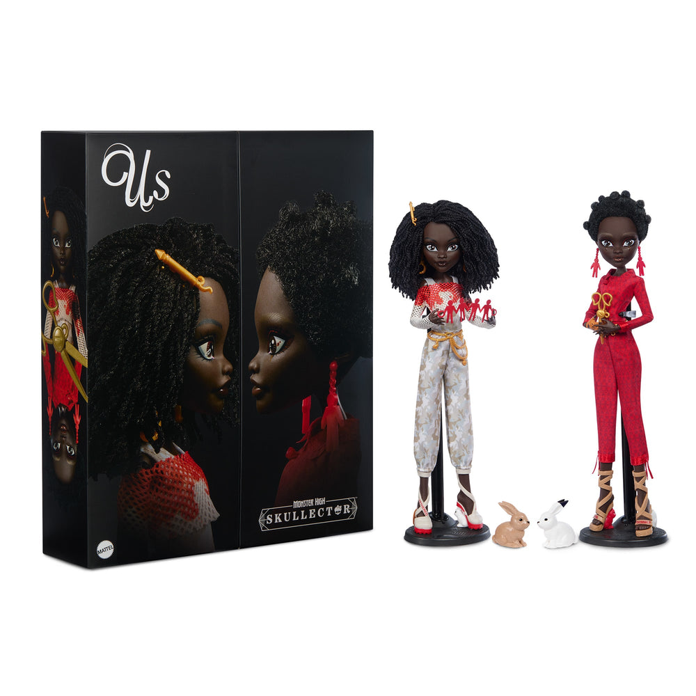 Monster High Skullector Us Dolls – Adelaide and Red 2-Pack