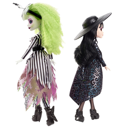 Beetlejuice & Lydia Deetz Monster High Skullector Doll 2-Pack