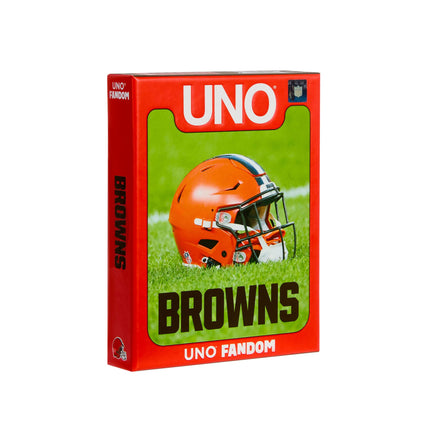 UNO Fandom NFL Cleveland Browns Game Deck