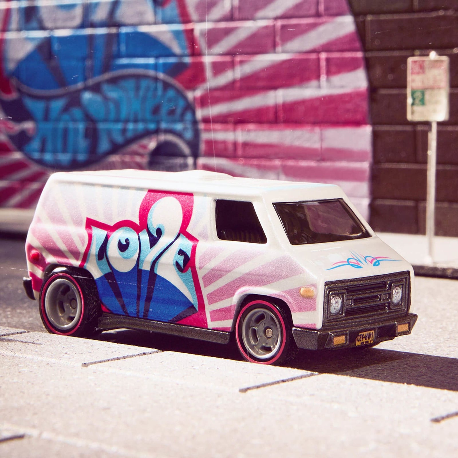 Hot Wheels Cey Adams “LOVE” 70’s Van