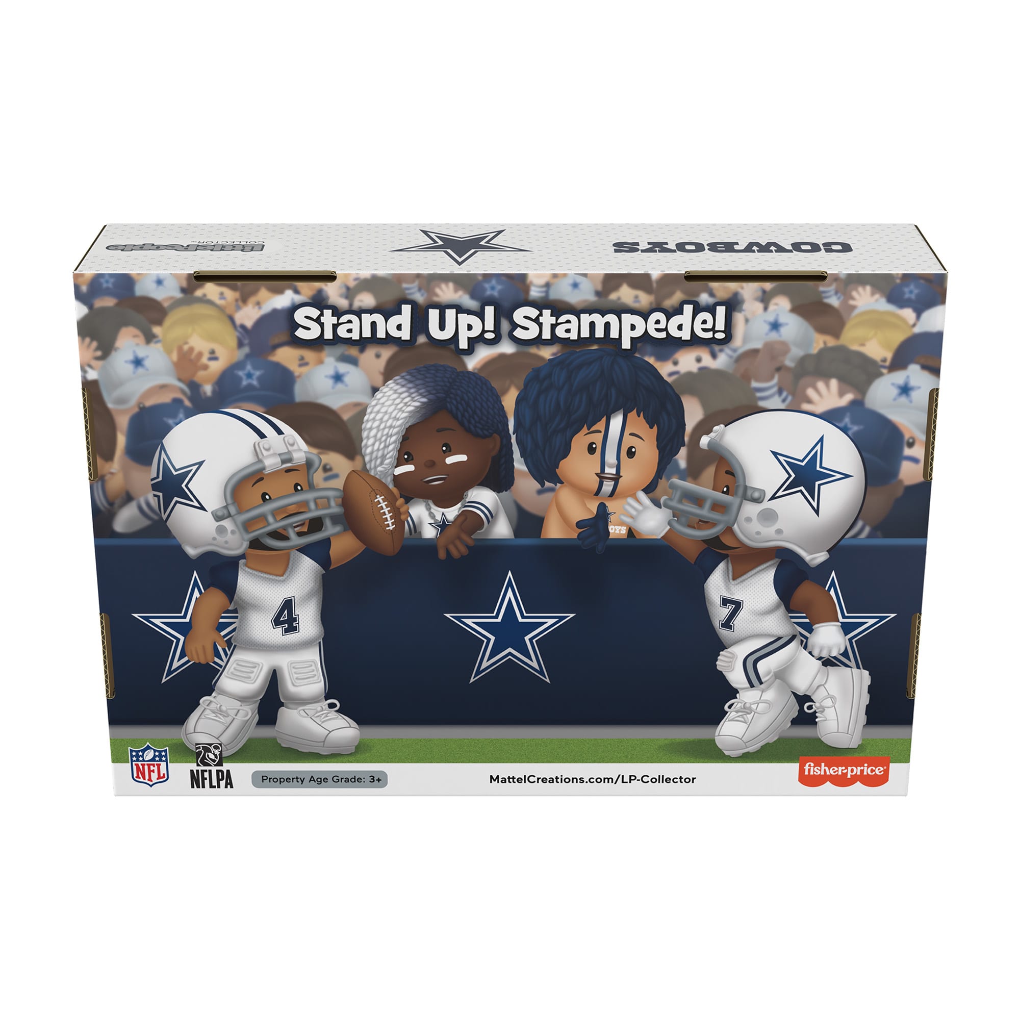 Little People Dallas Cowboys Alternate Jersey Set | Mattel Creations