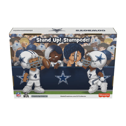 Little People Collector Dallas Cowboys Alternate Jersey Figure Set