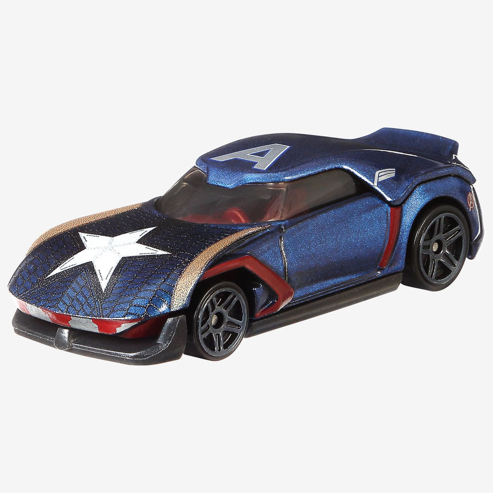 Hot Wheels Character Cars Marvel Avengers Collectible 5 Pack