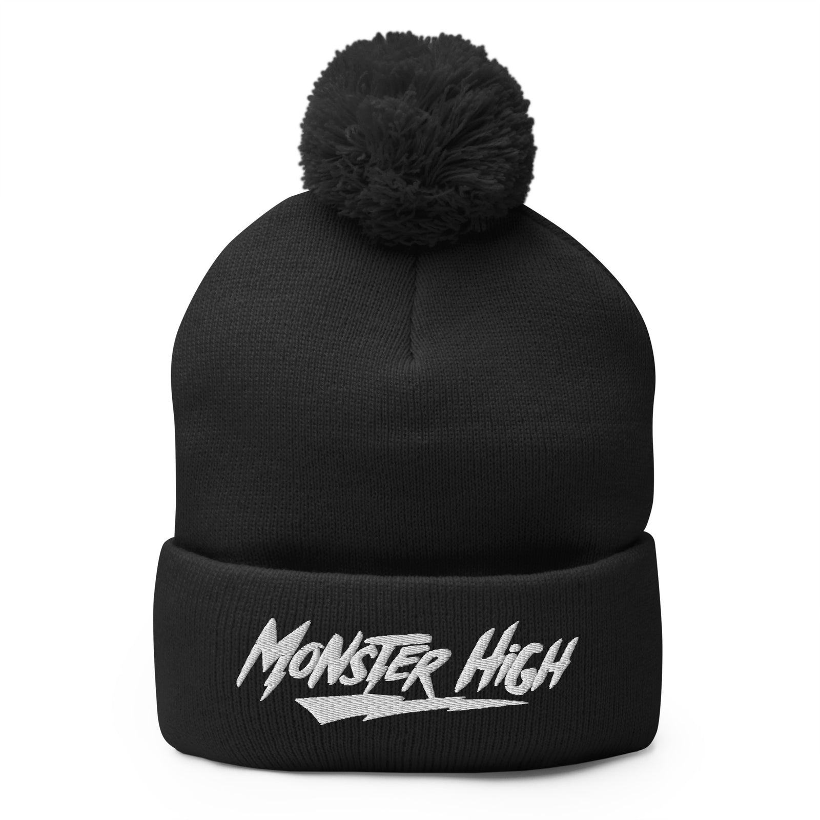 Monster High Logo Pom Pom Beanie