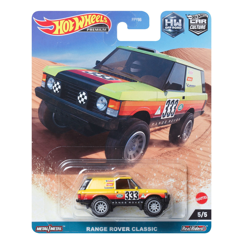 Hot Wheels Car Culture Off Road Vehicles Range Rover Classic 2023