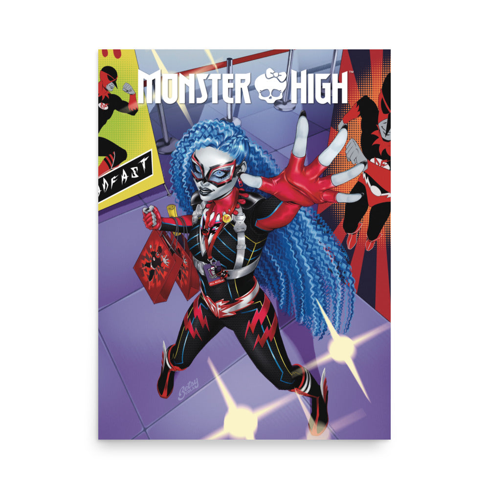 Monster High Deadfast Ghoulia Yelps Convention Poster