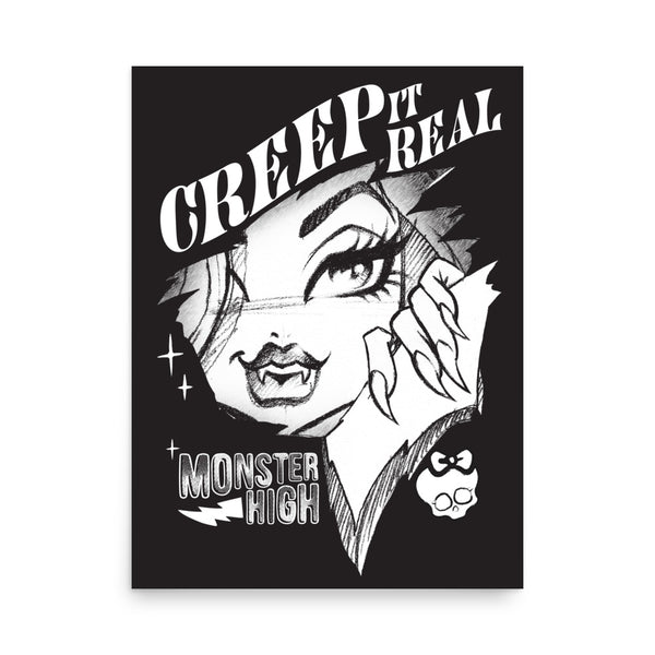 Monster High Creep it Real Poster – Mattel Creations