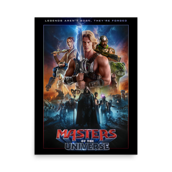 MATTEL MASTERS OF THE UNIVERSE ポスター 2枚 Masters of the Universe Movie Legends Multi Poster | Mattel Creations