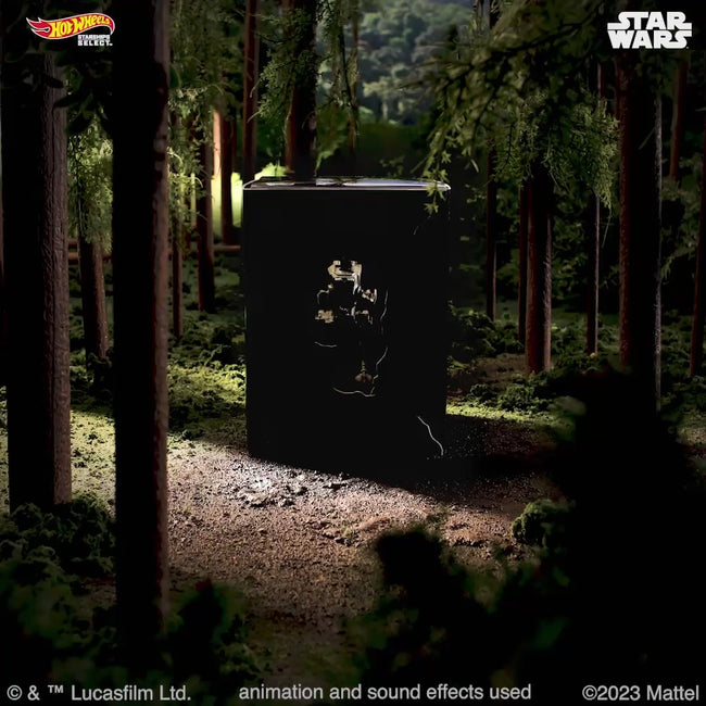 Star Wars Starships Select AT-ST With Chewbacca