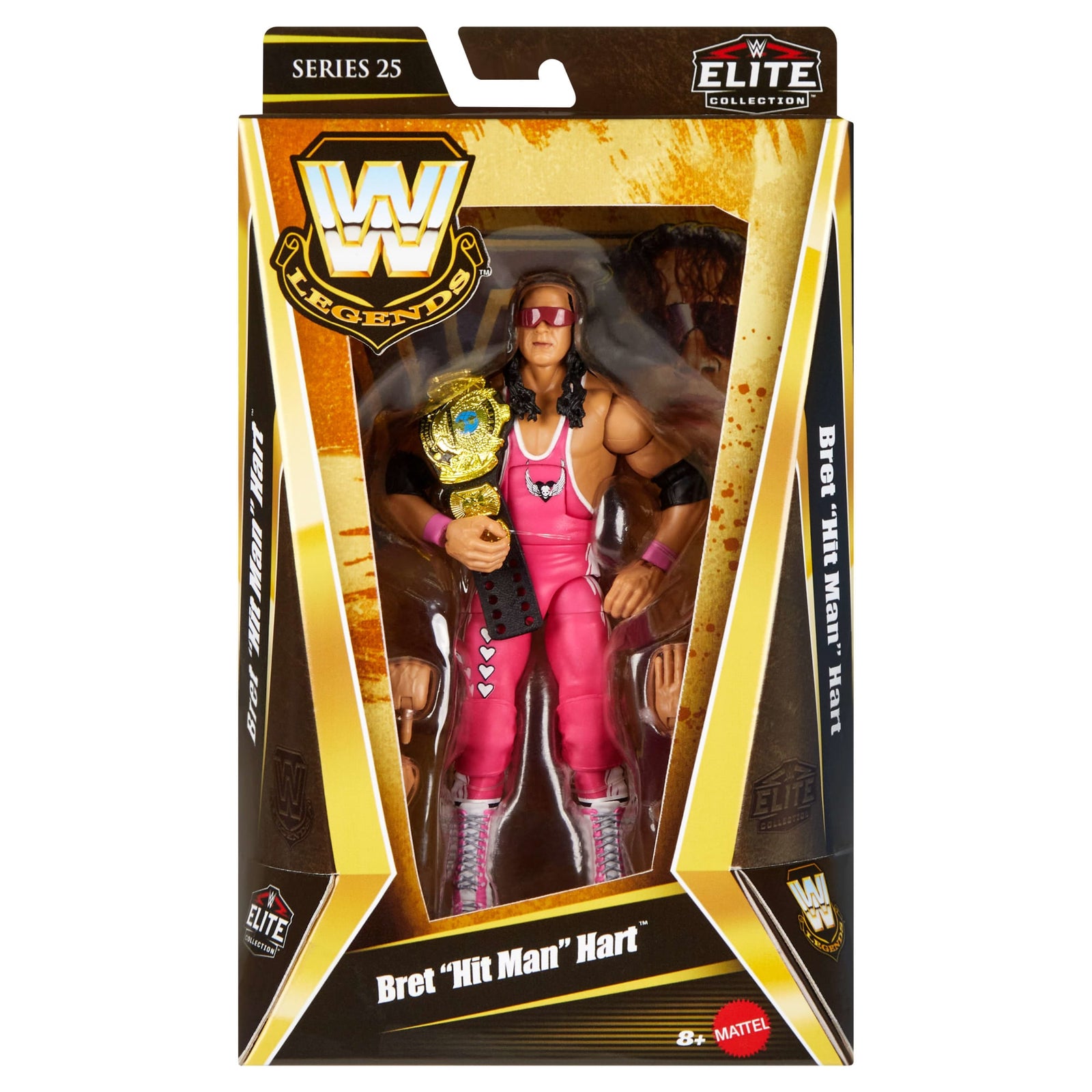 WWE Elite Legends Bret “Hit Man” Hart Action Figure