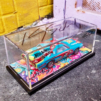Hot Wheels x Kenny Scharf Signed Custom T-Bird | Mattel