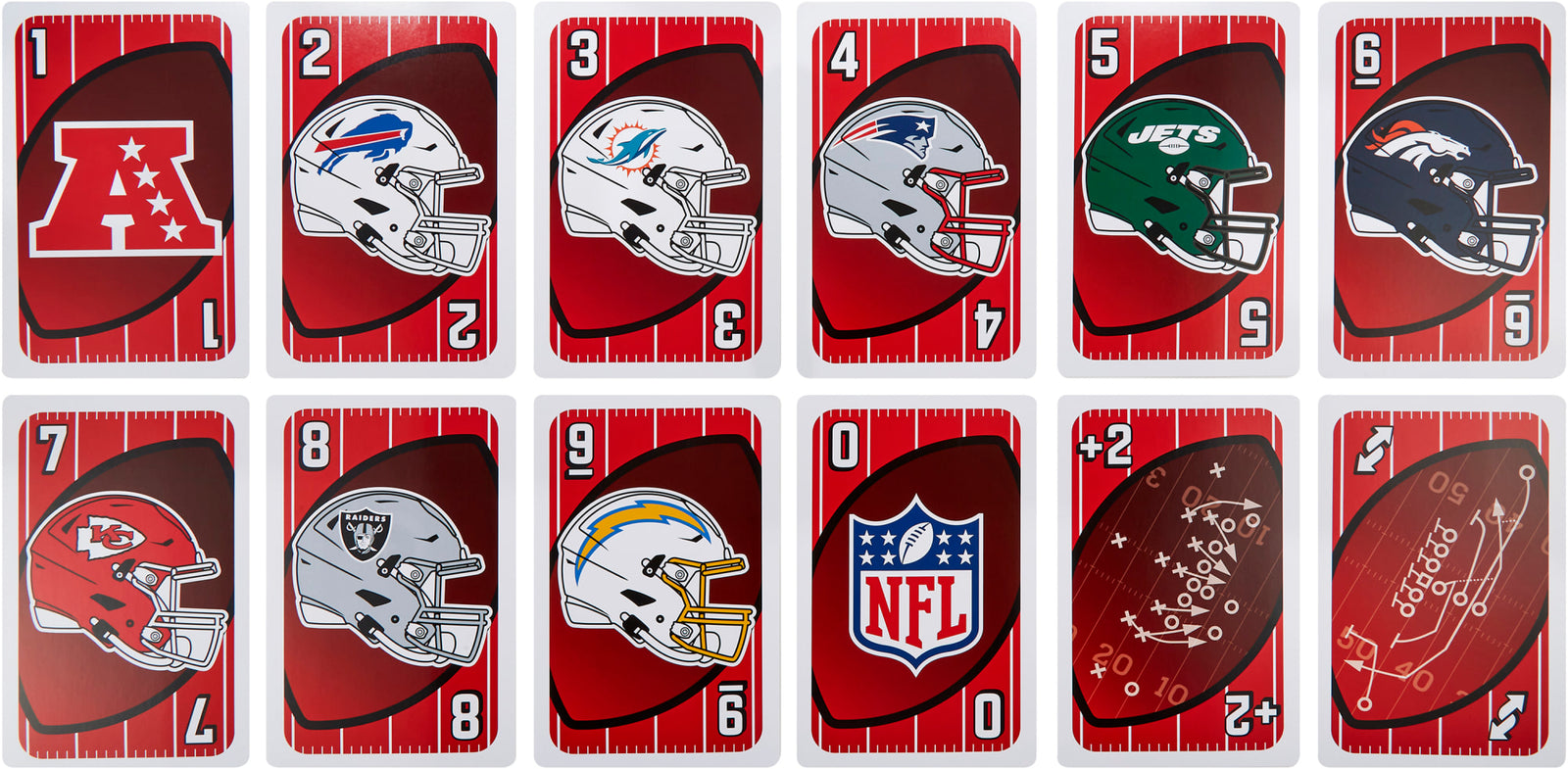 Giant UNO NFL
