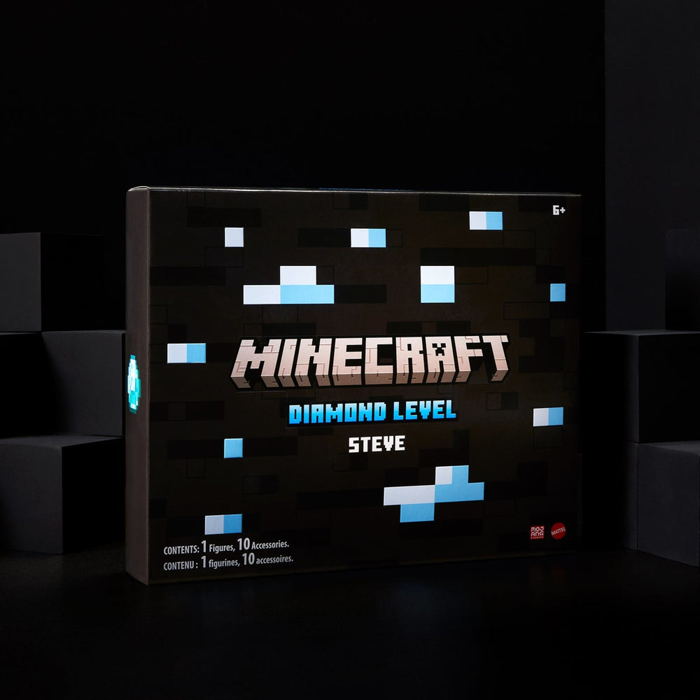 Minecraft Diamond Level Steve Collector Action Figure