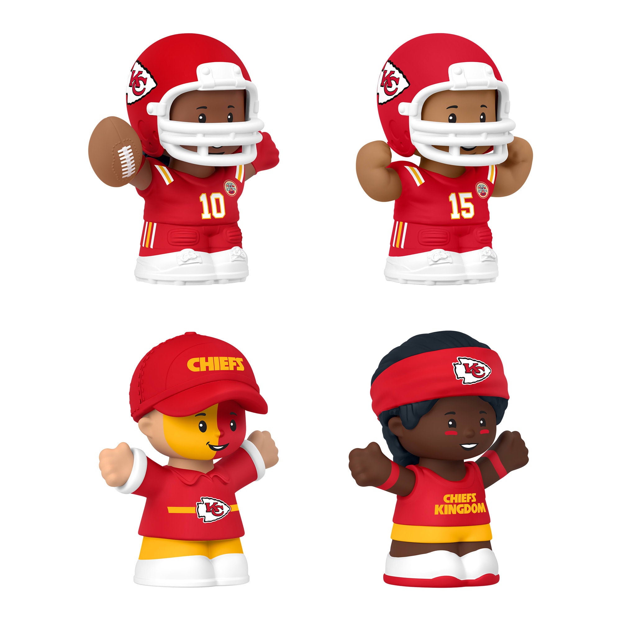 Little People Collector Kansas City Chiefs Alternate Jersey Figure Set