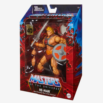 Masters of the Universe Masterverse He-Man 40th Anniversary Action Figure