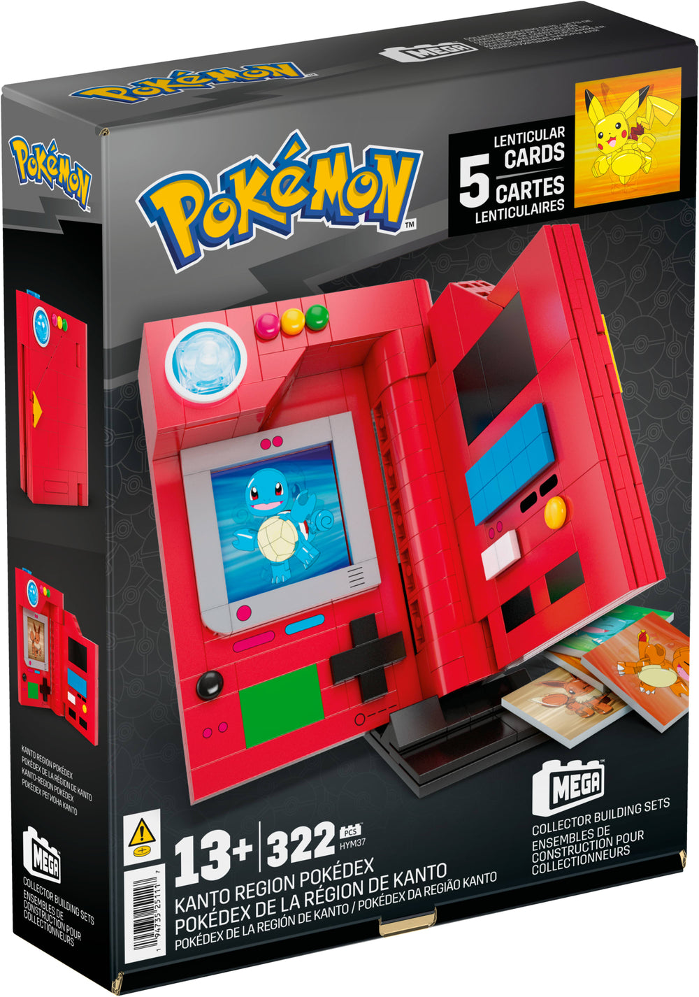 MEGA Pokémon Kanto Region Pokédex Building Kit