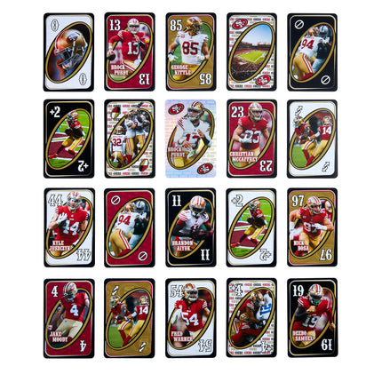 UNO Fandom NFL San Francisco 49ers Game Deck