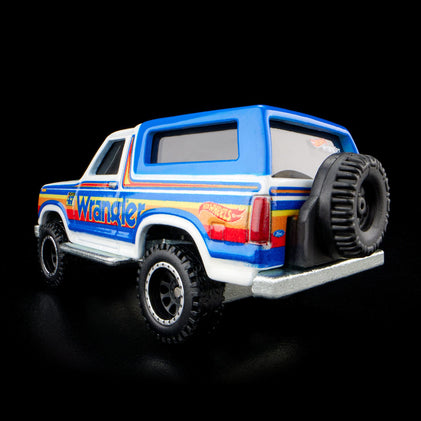 ホットウィール コレクターズエディション '85 フォード ブロンコ 2022 Hot Wheels Blue 1985 85 Ford Bronco Collector Edition