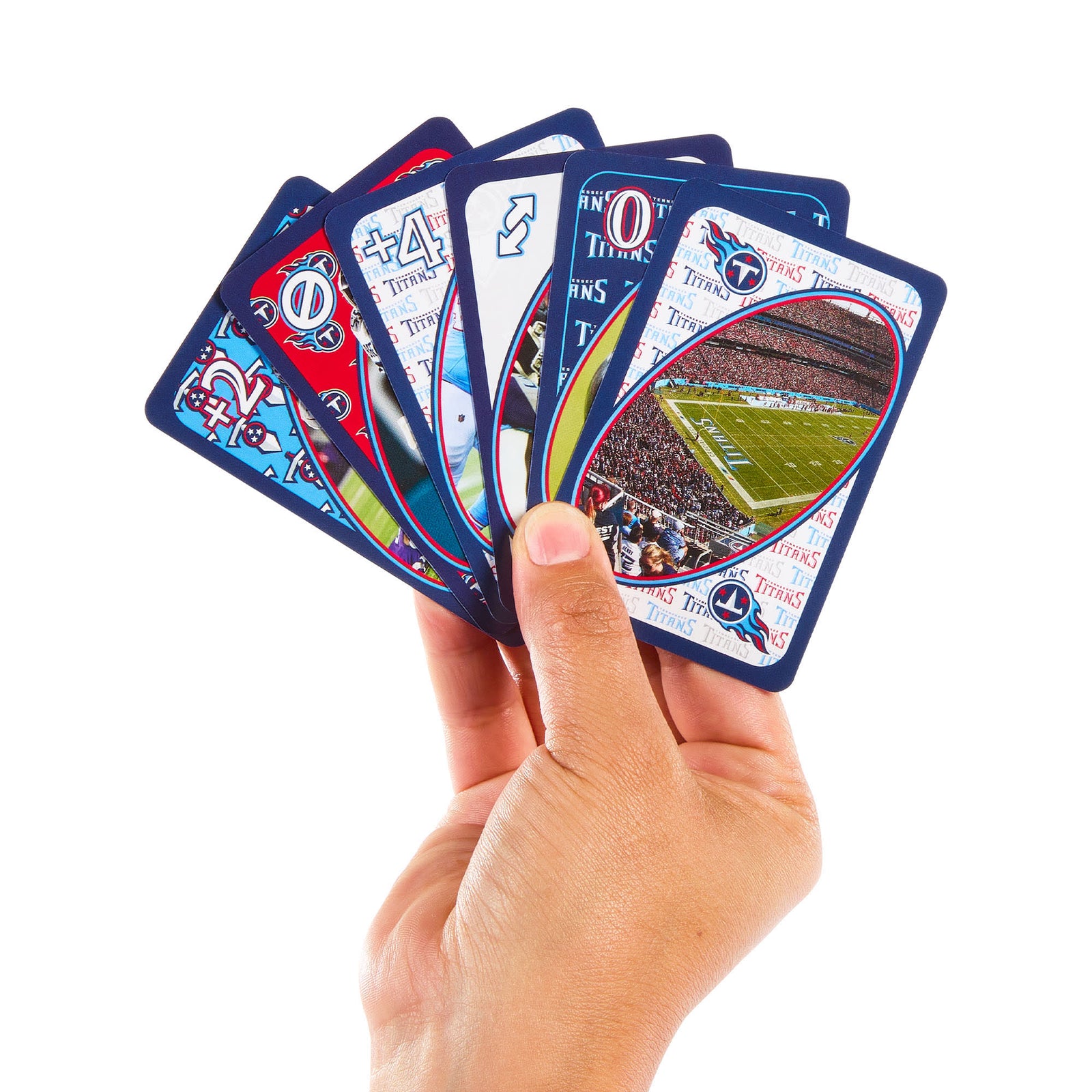 UNO Fandom NFL Tennessee Titans Game Deck