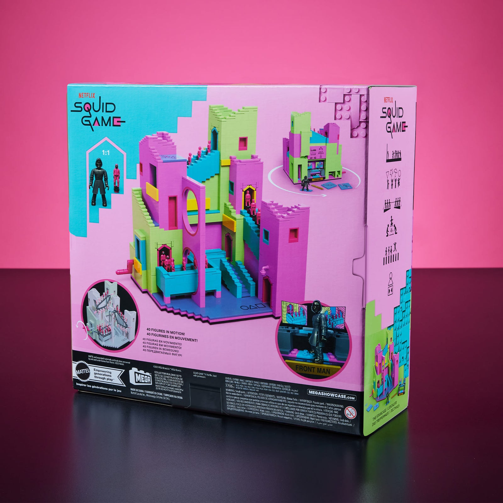 MEGA Squid Game Staircase Collector Building Set