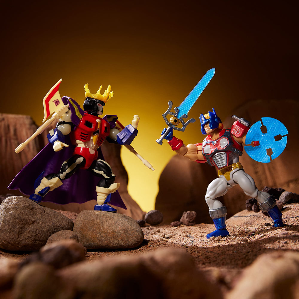 Masters of the Universe x Transformers Optimus Prime Armor He-Man Action Figure