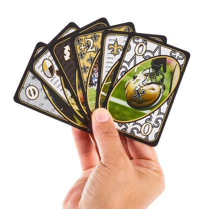 UNO Fandom NFL New Orleans Saints Game Deck