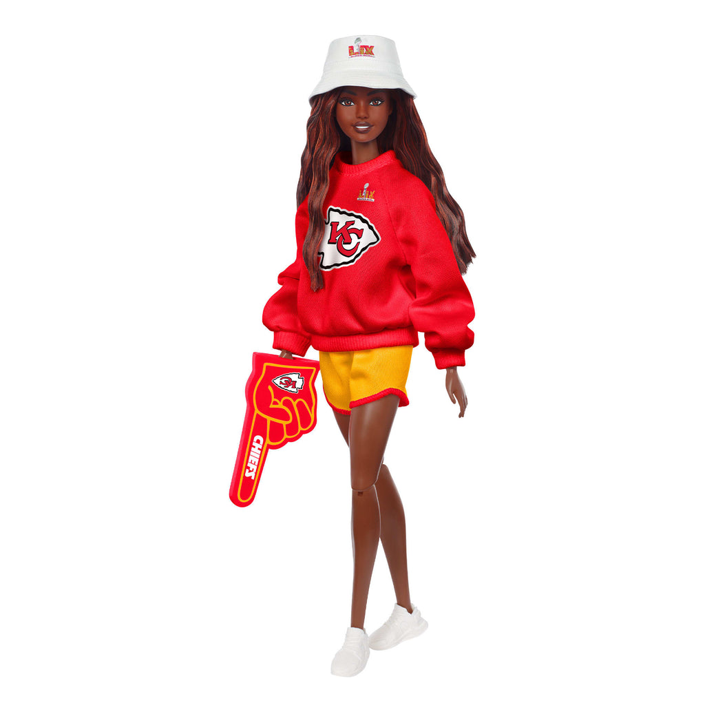 super bowl barbie chiefs