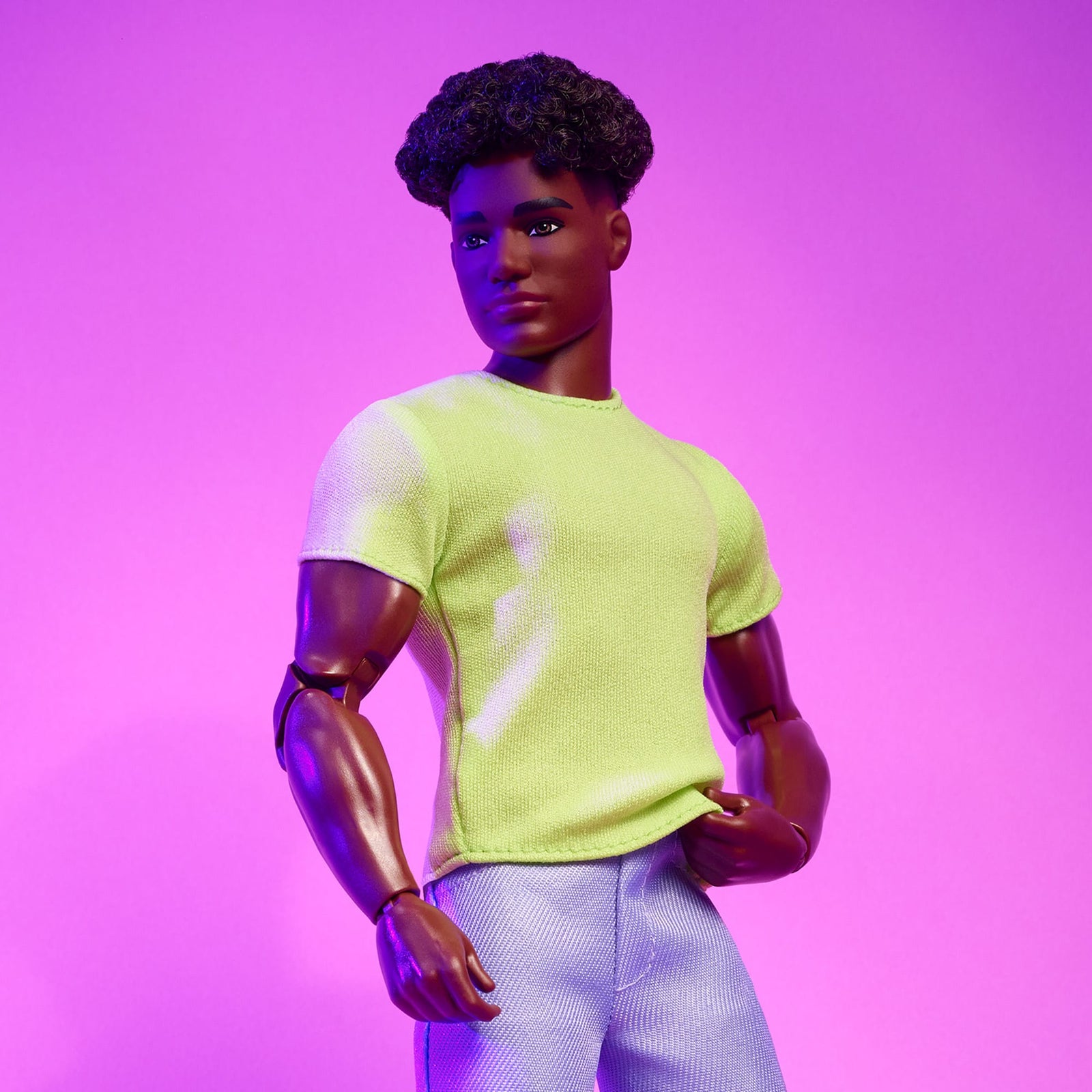 Barbie Looks Doll #25 (Buff Body Ken, Short Black Hair)
