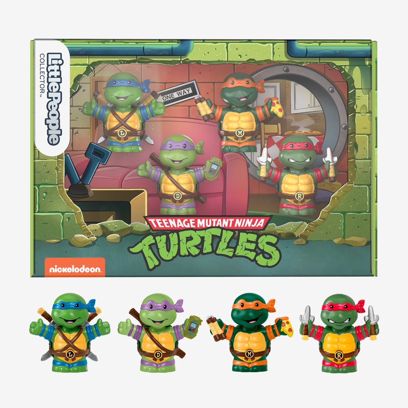 Little People Collector Teenage Mutant Ninja Turtles Special Edition Set