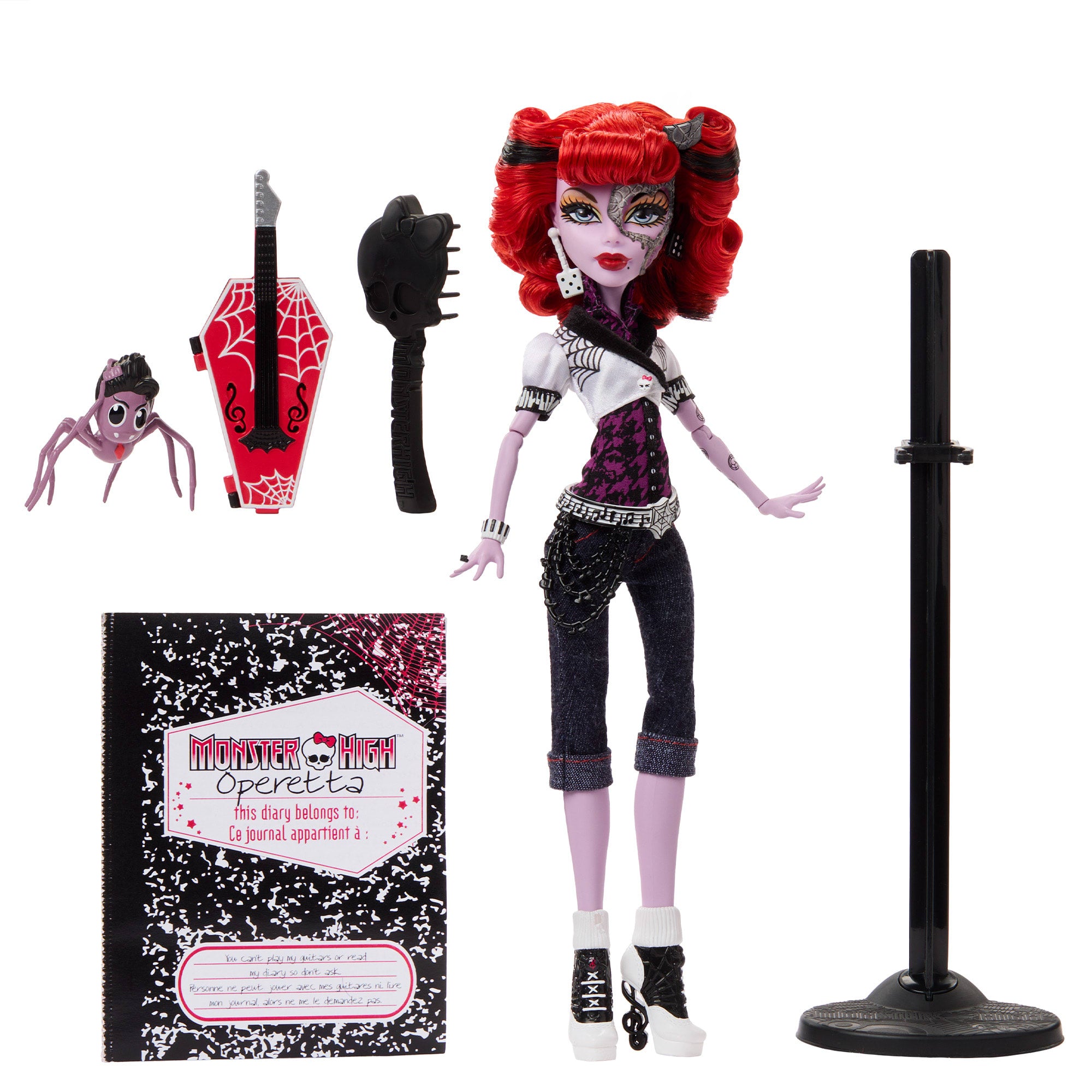 Monster High Creeproductions G1 Operetta Doll Mattel Creations monster-high-creeproductions-g1-operetta-doll-mattel-creations