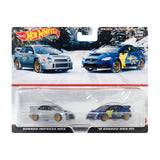 Hot Wheels Car Culture 2-Pack, Subaru Impreza WRX & '16 Subaru WRX STI