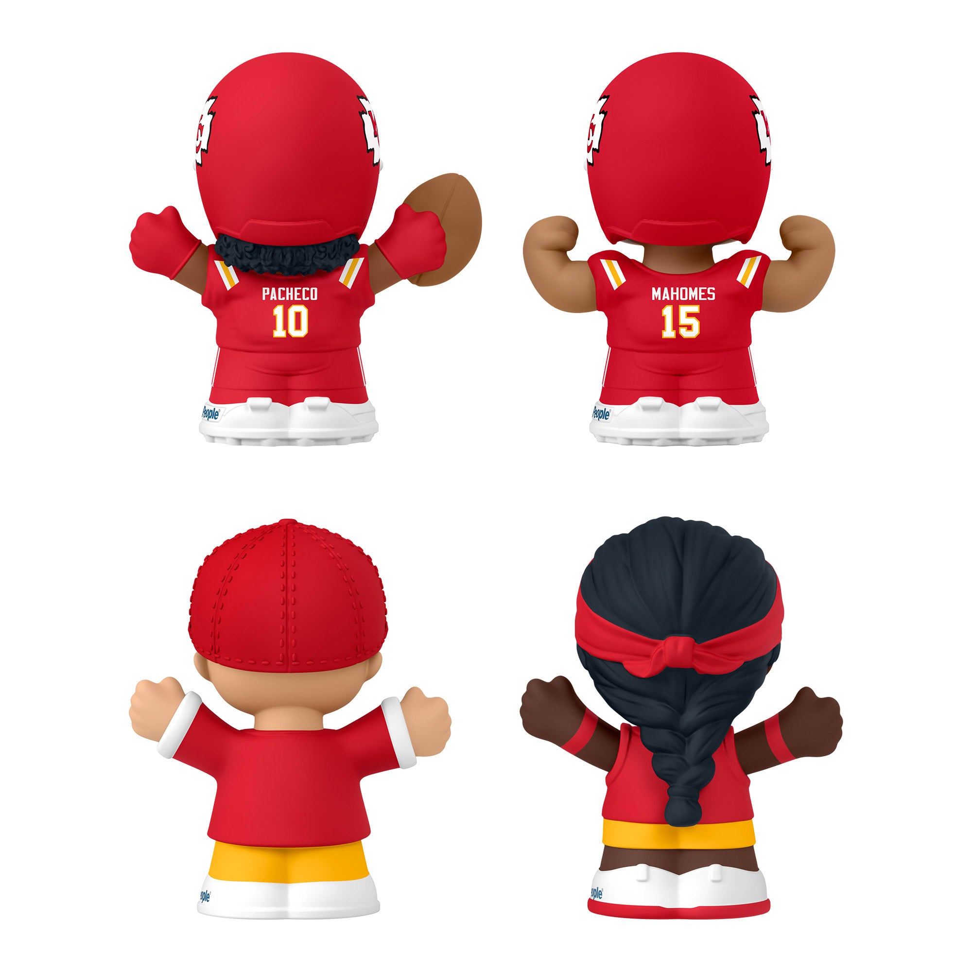 Little People Collector Kansas City Chiefs Alternate Jersey Figure Set