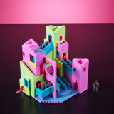 MEGA Squid Game Staircase Collector Building Set