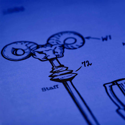 Art of Engineering Skeletor Print