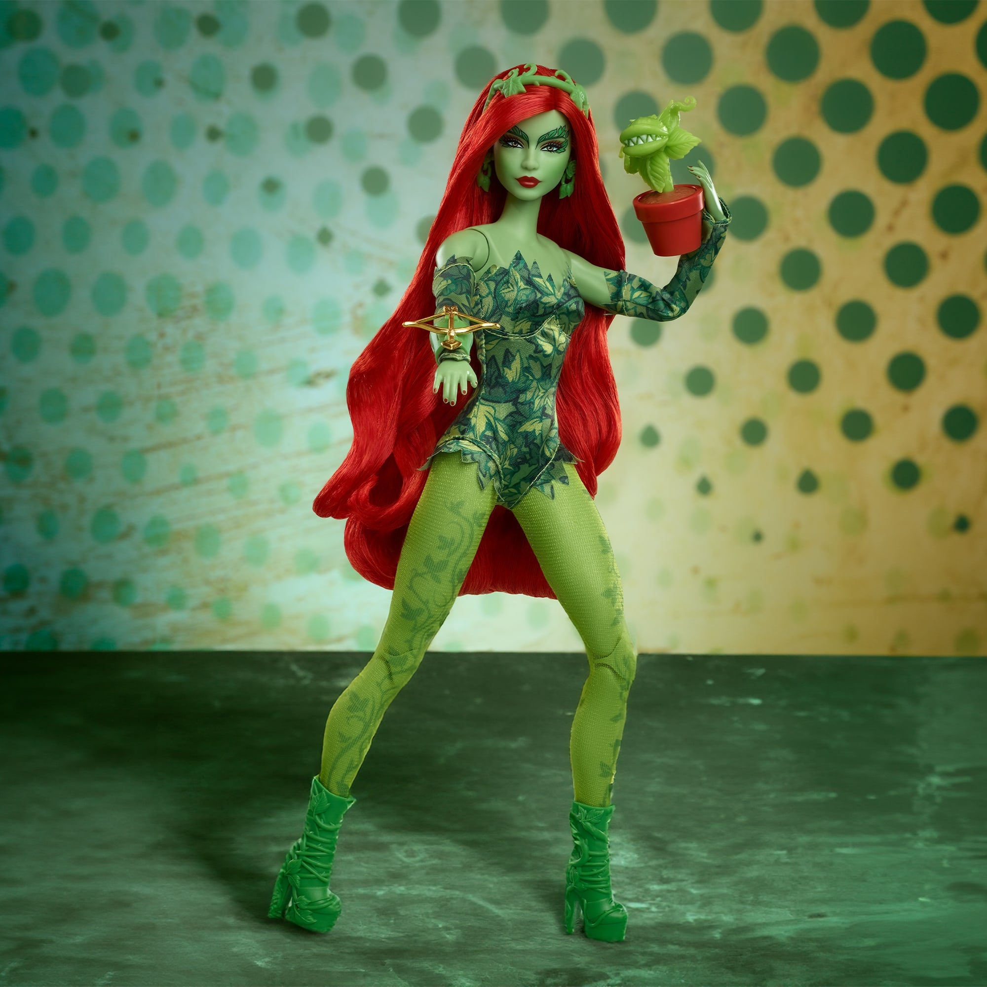 Poison Ivy Barbie Doll