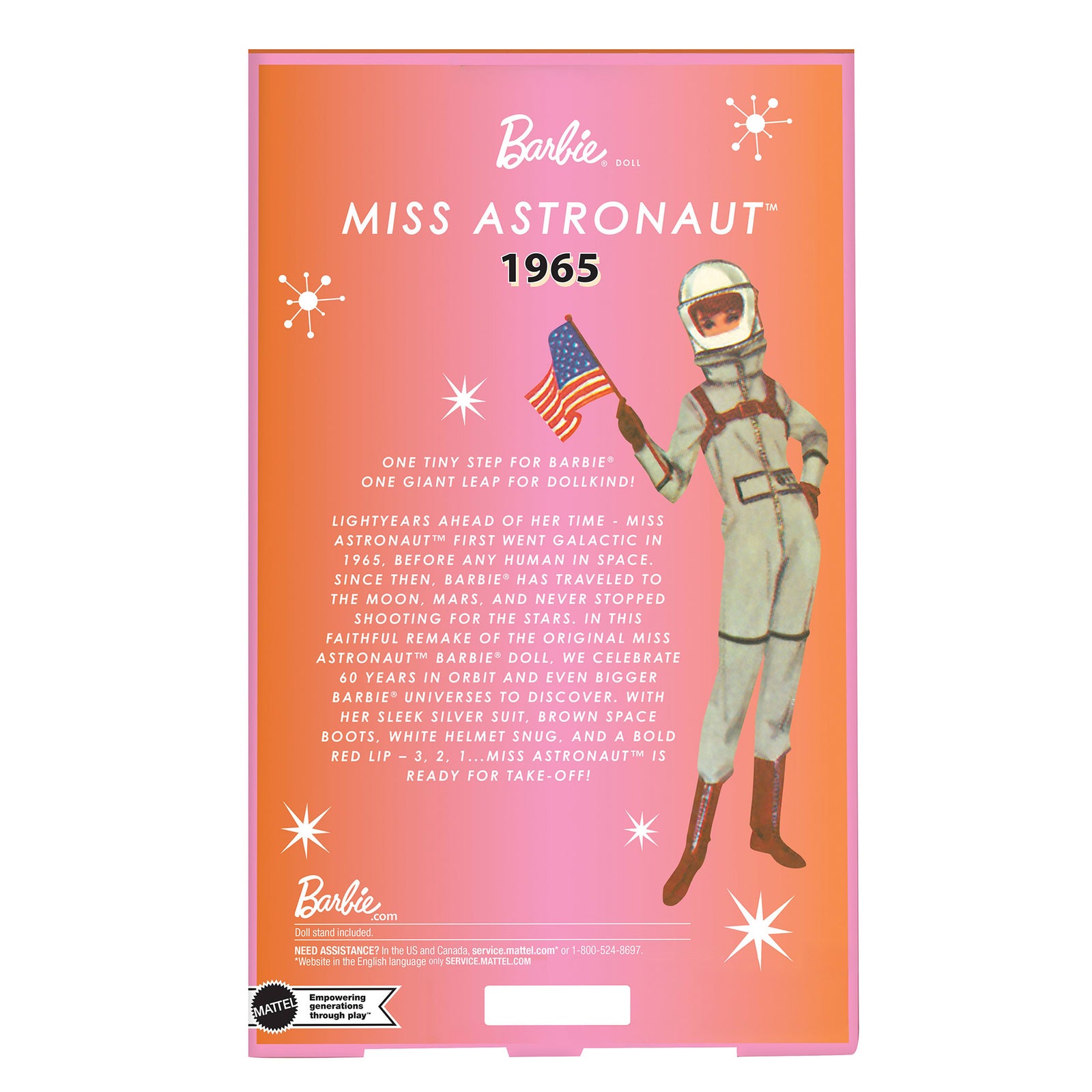 Barbie Miss Astronaut 60th Anniversary Doll