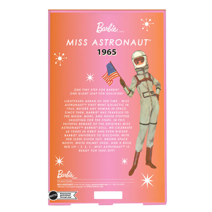 Barbie Miss Astronaut 60th Anniversary Doll
